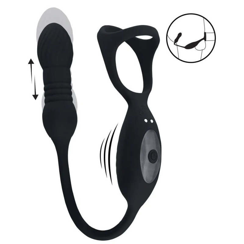 Levelz Ballstretcher Plug Tri O Cock 10 x 3cm